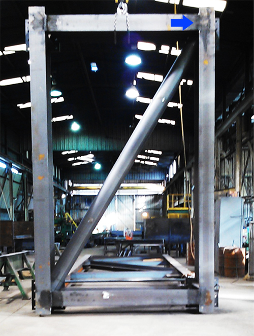 Customer Focused Structural Steel Fabrication Load Out Conveyor